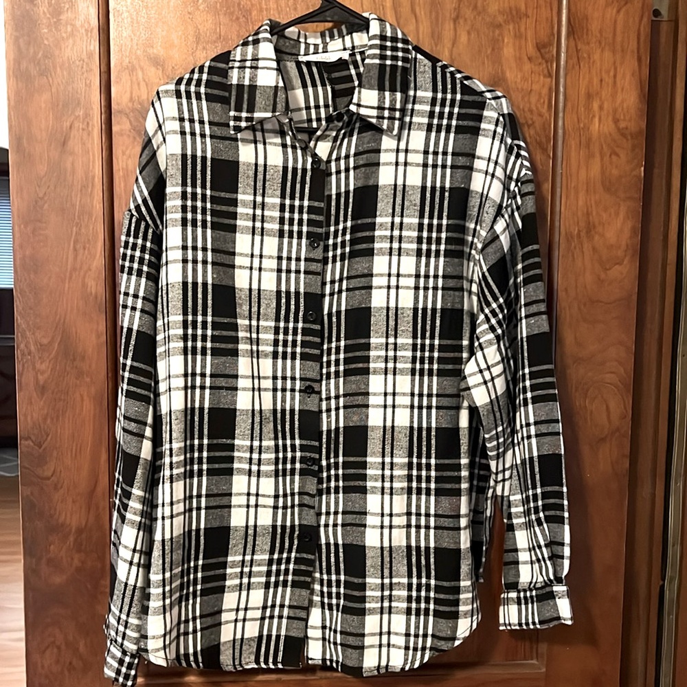 Talulah Flannel Top